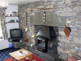 Open coal fire available in lounge